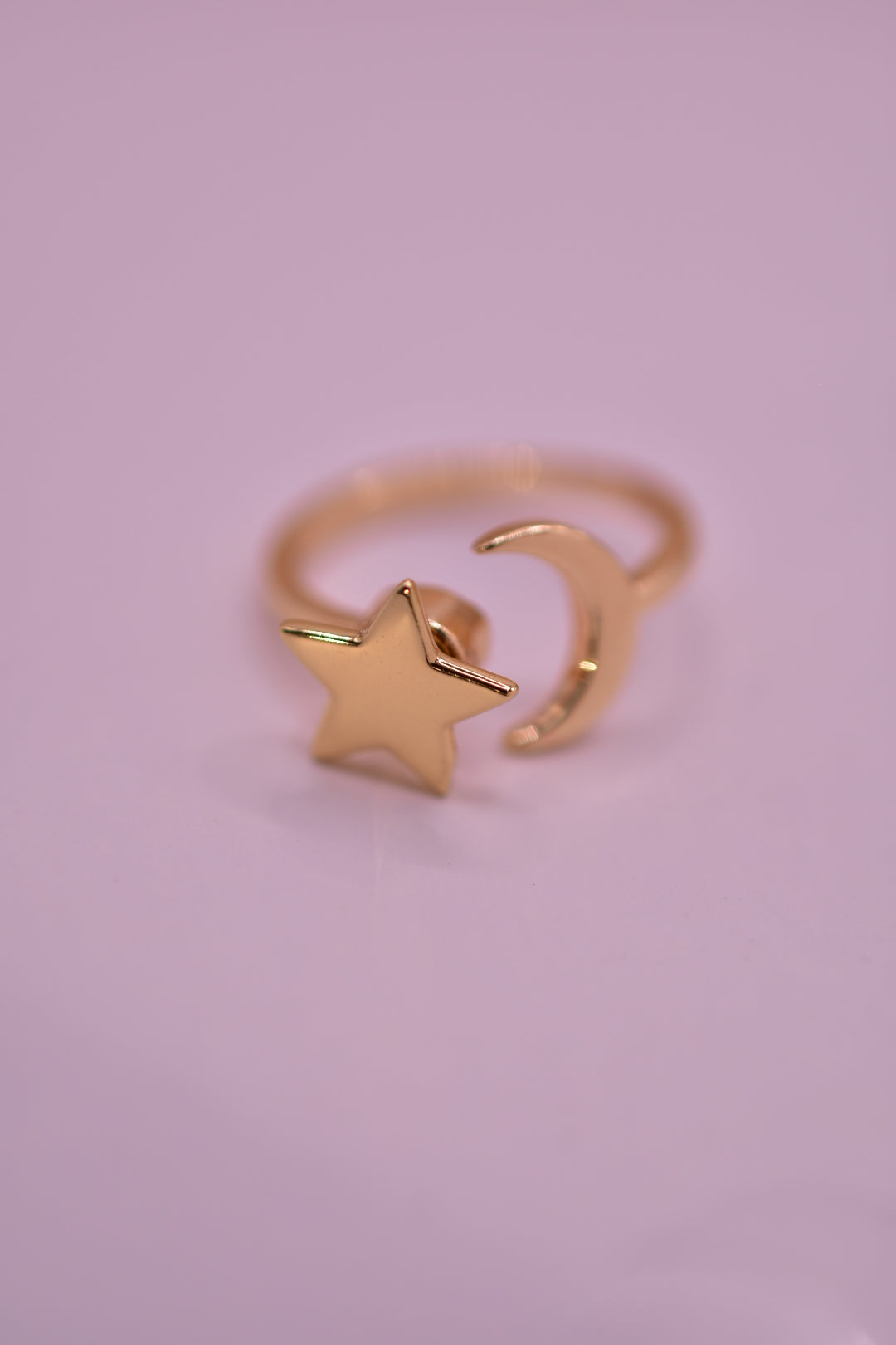 Anillo Luna y Estrella