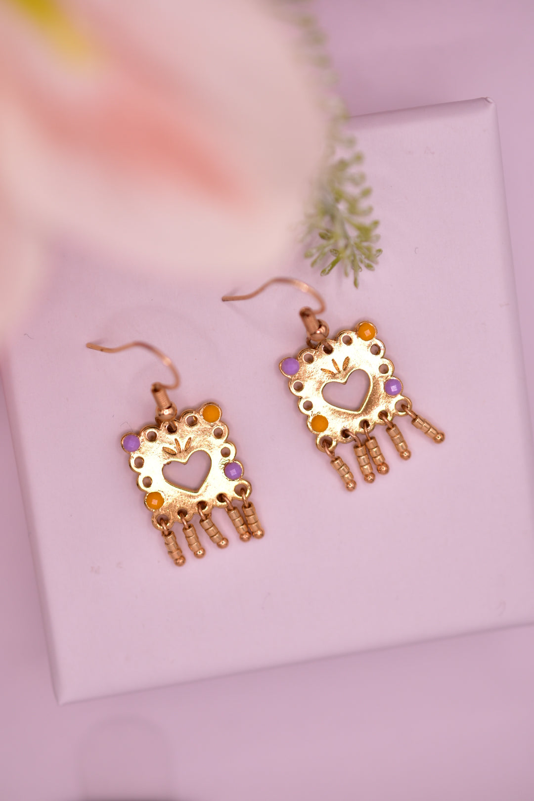 Aretes Papel Picado