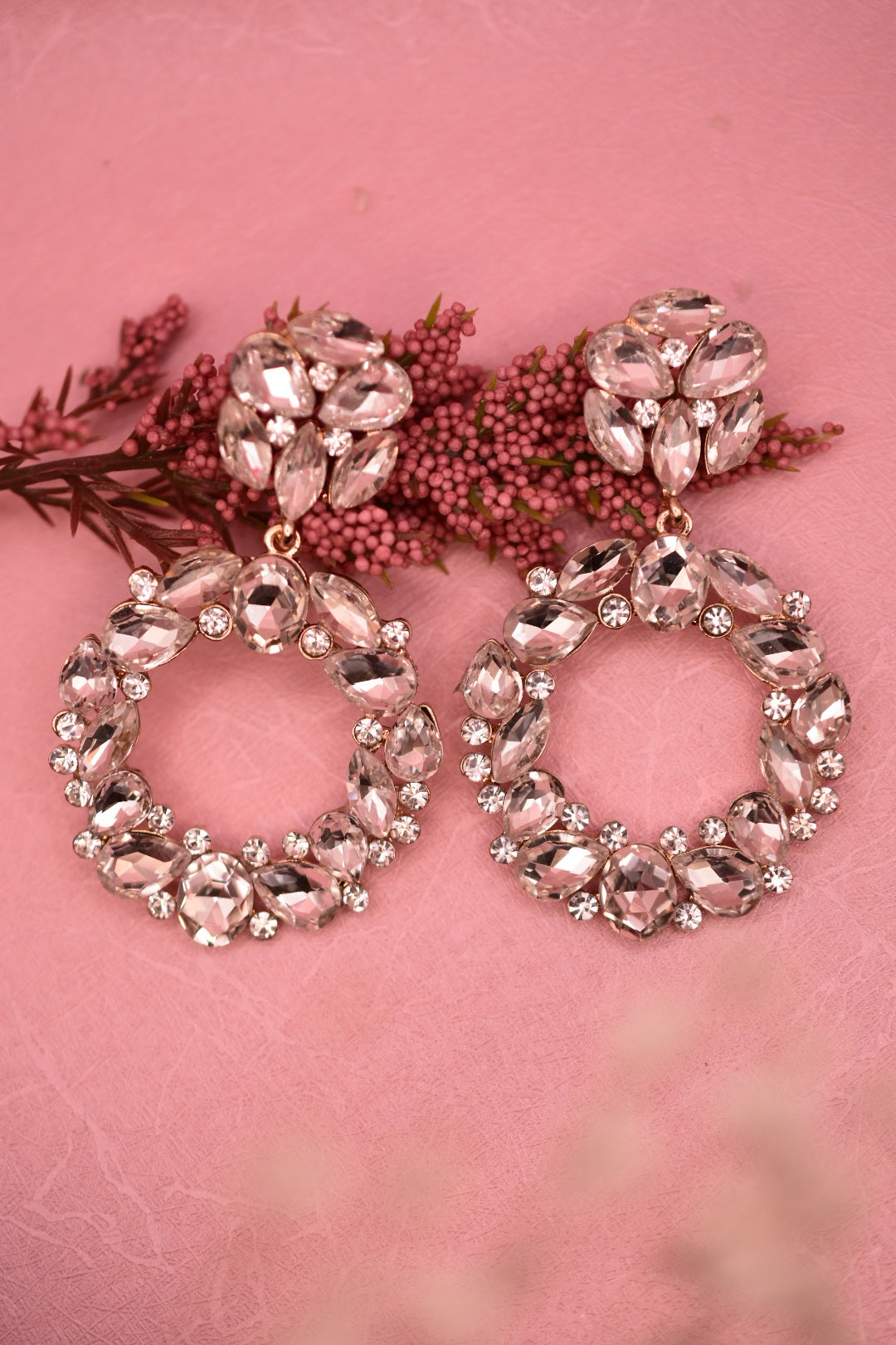 Aretes Ilusión Blancos