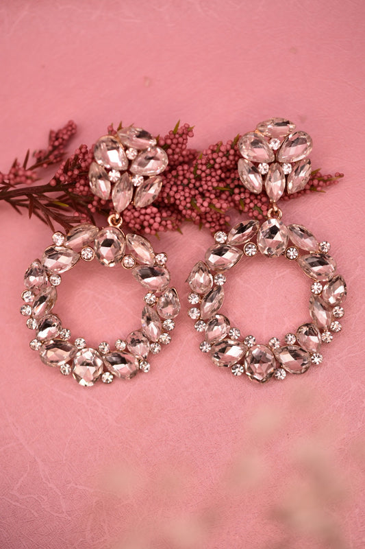 Aretes Ilusión Blancos
