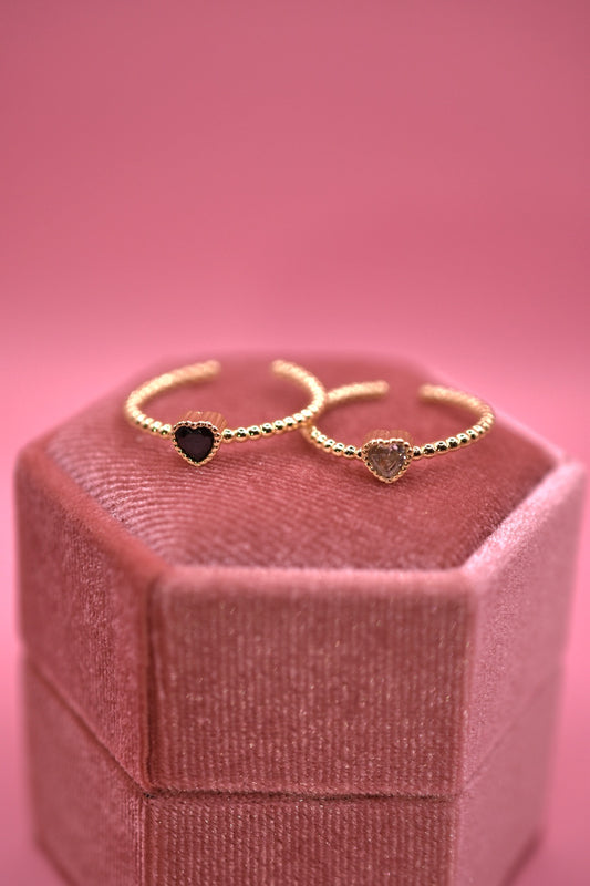 Anillo mini corazón