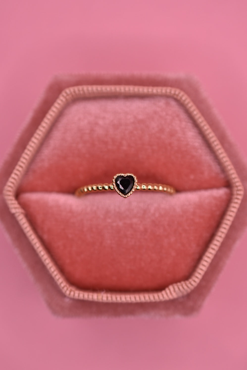 Anillo mini corazón