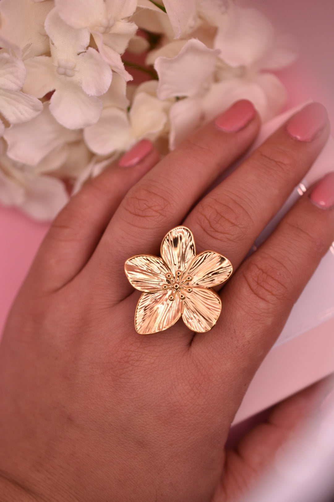 Anillo Flor Grande