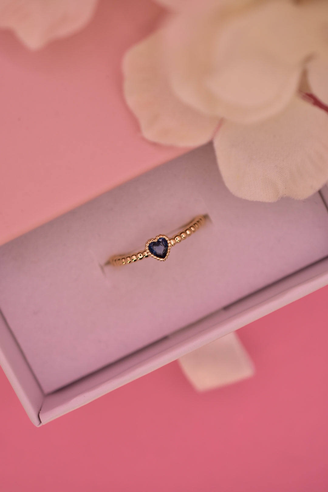 Anillo Corazón Atardecer