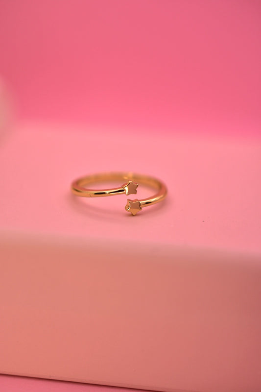 Anillo Dos estrellitas