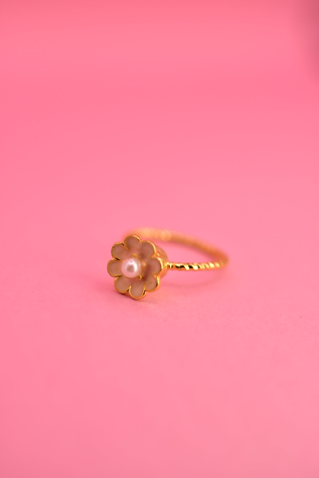 Anillo Florecita Giratoria