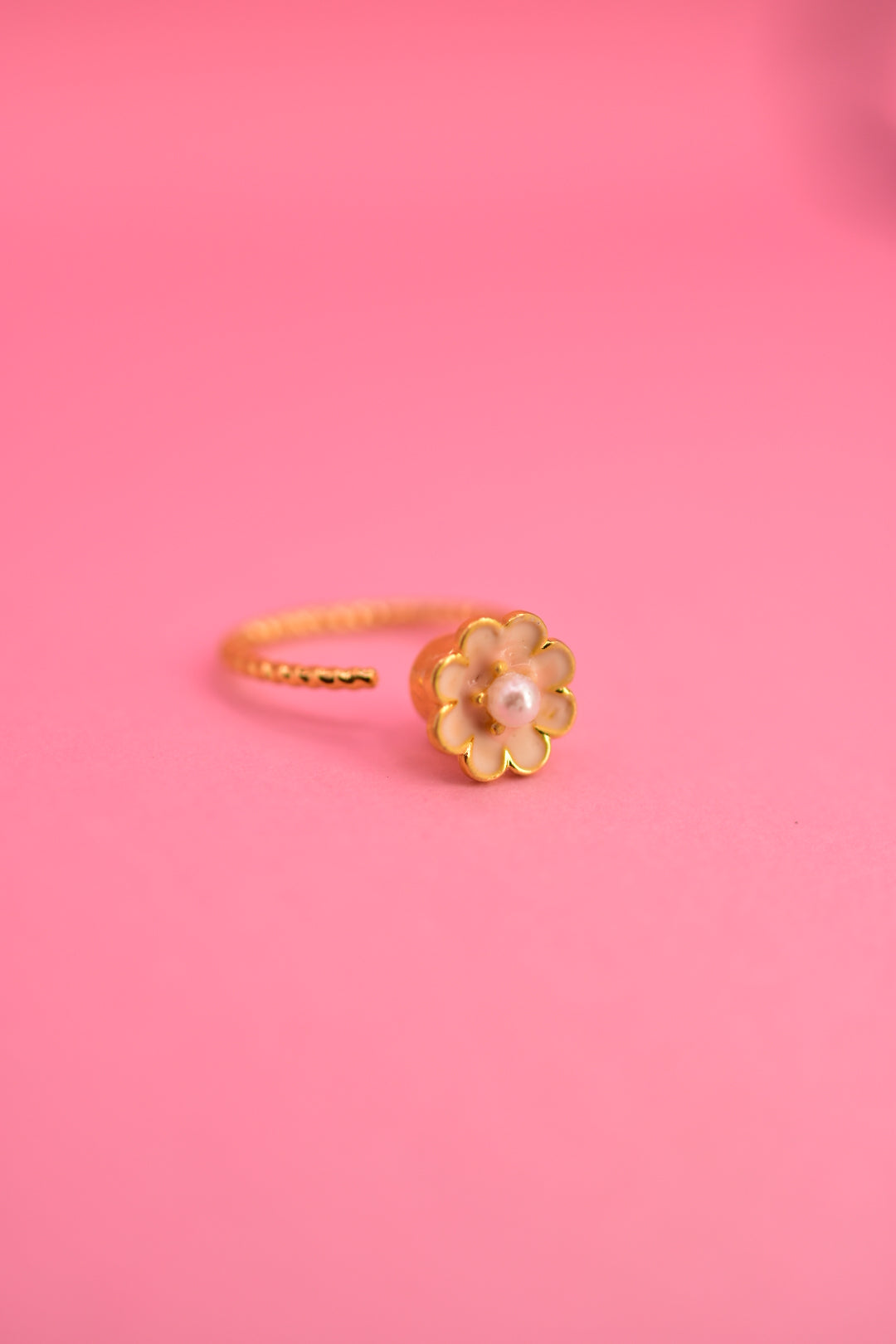 Anillo Florecita Giratoria