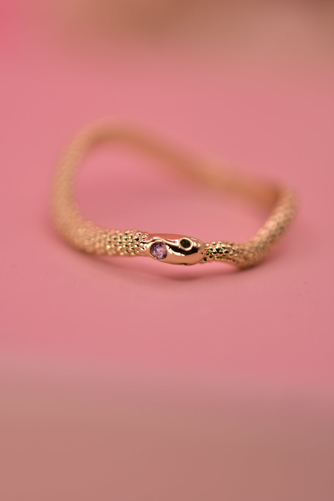 Anillo Serpiente Minimalista