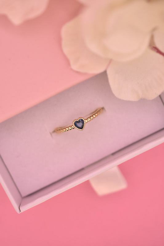 Anillo Corazón Cielo