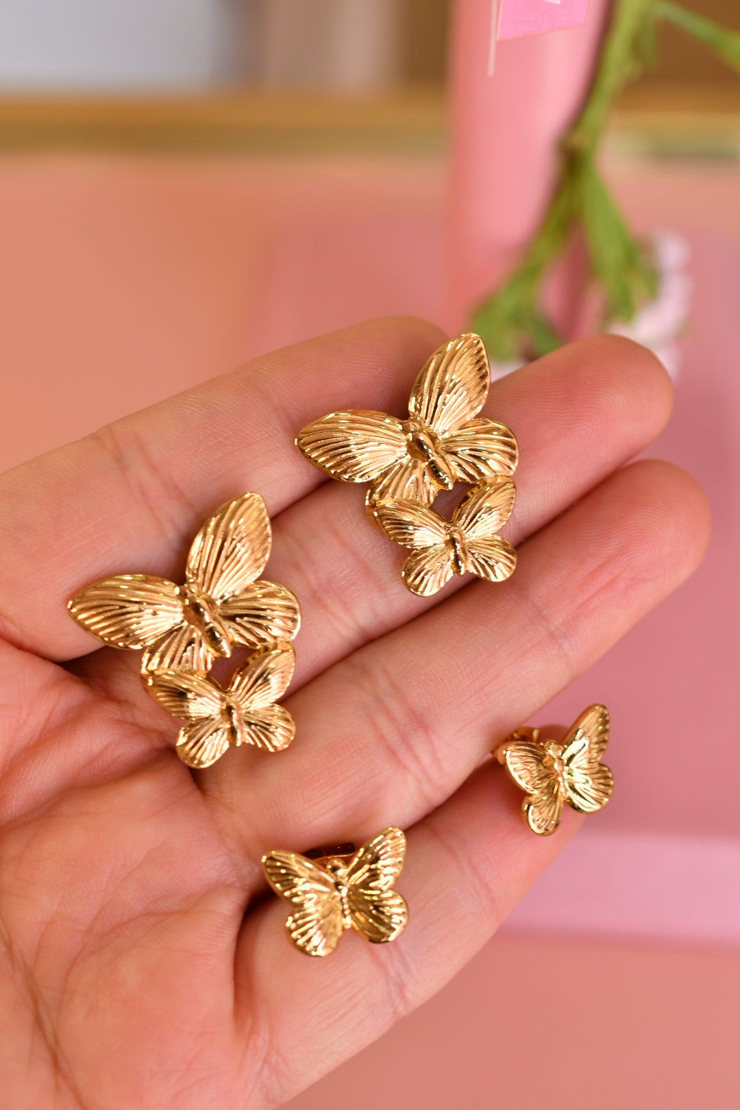 Aretes Mariposas