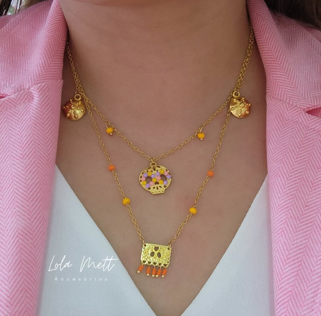 Collar Día de Muertos