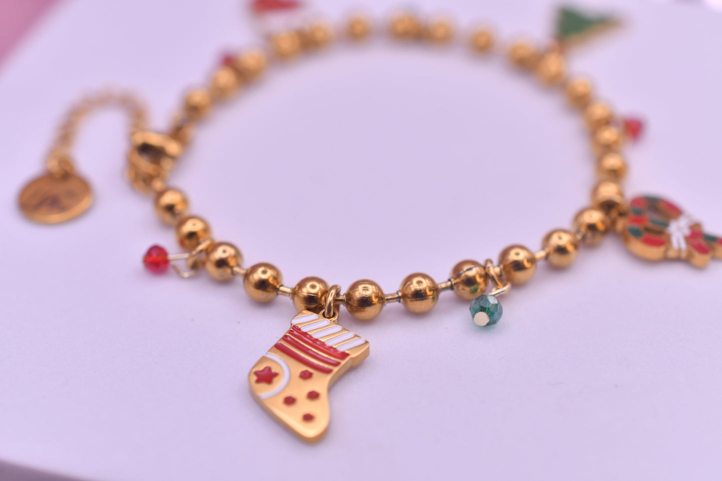 Pulsera Blanca Navidad