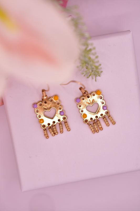 Aretes Papel Picado