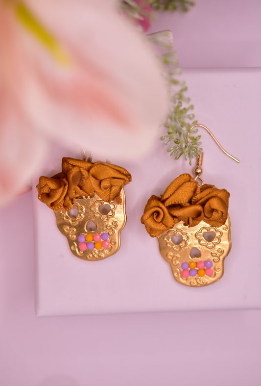 Aretes Catrinas