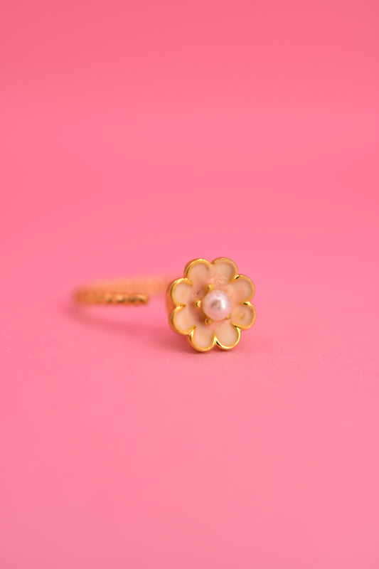 Anillo Florecita Giratoria