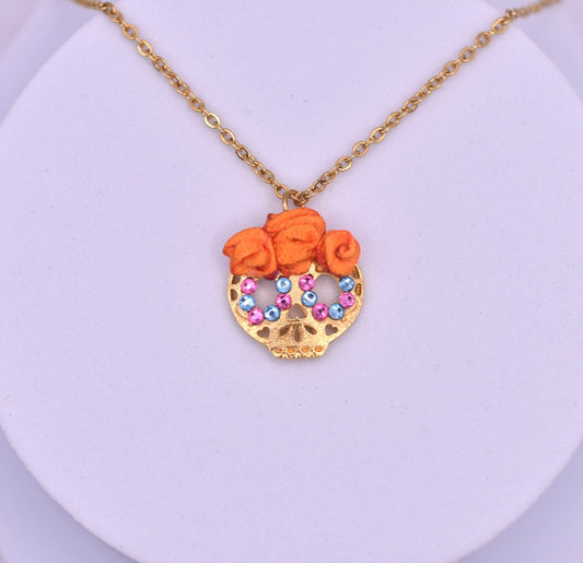 Dije Calaverita Flores