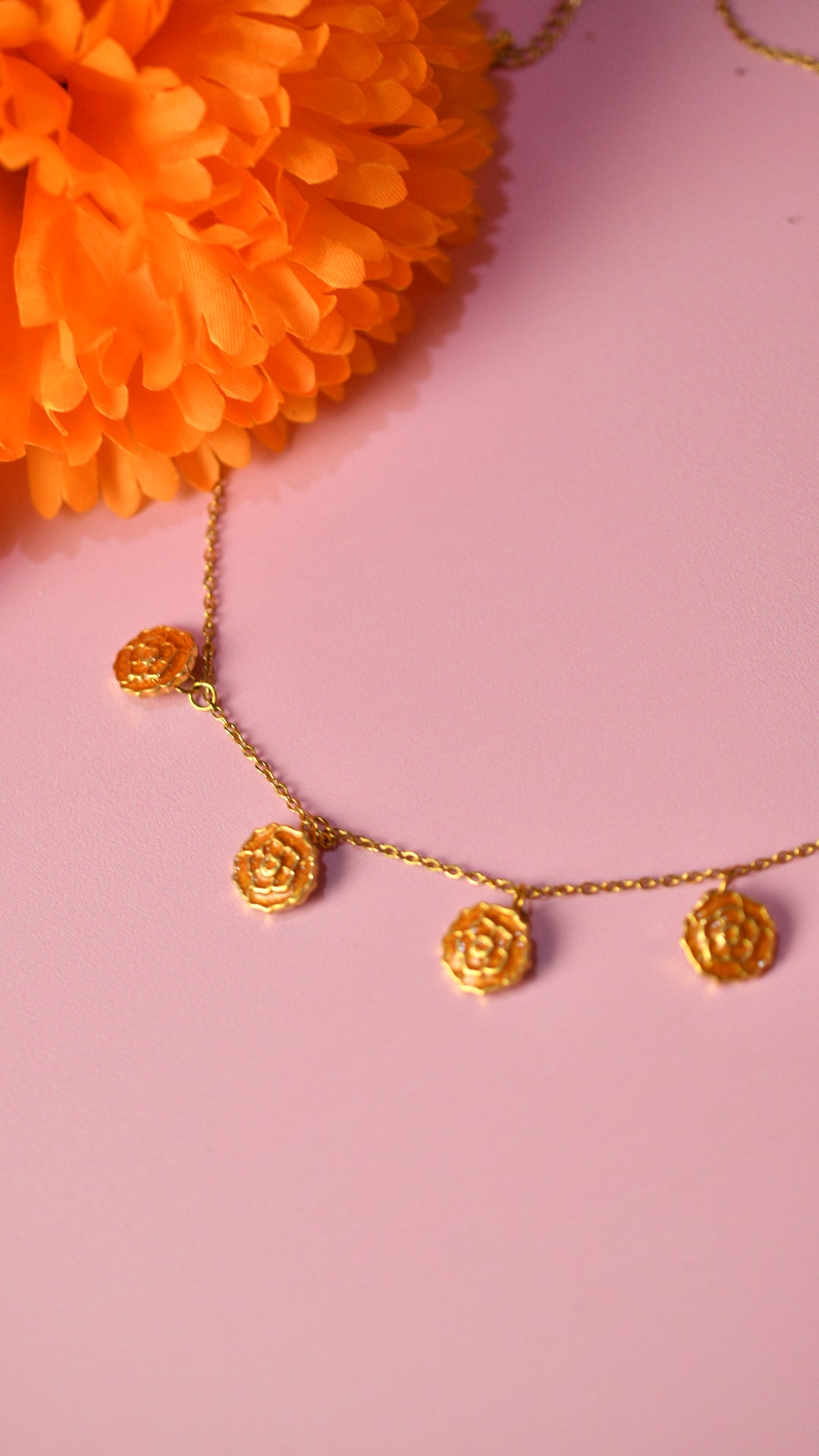 Collar Girnalda de Cempasúchil