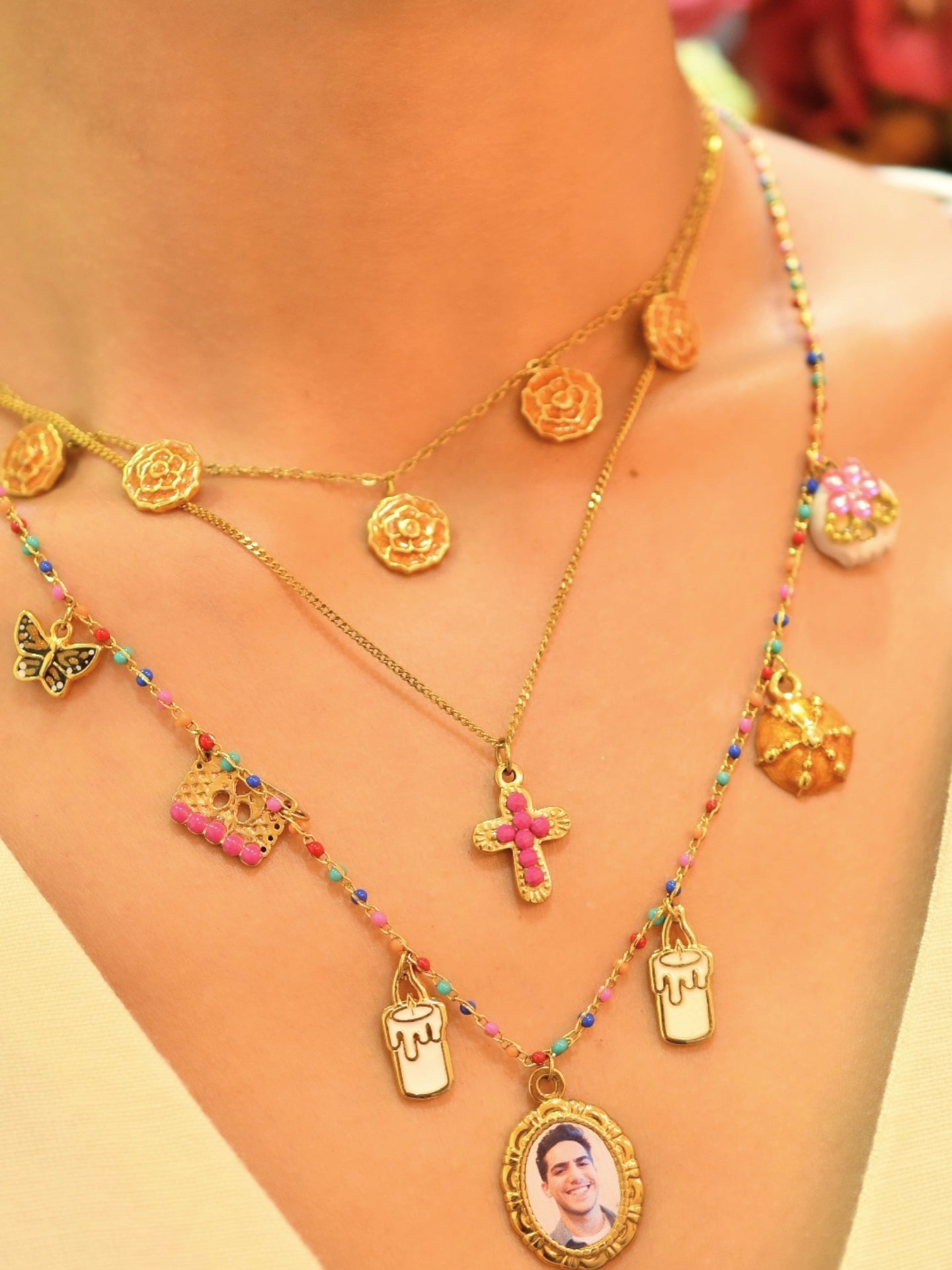 Collar Girnalda de Cempasúchil